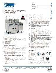 Filter Drawer (FD) and System Solstice Models - Michael W. Buder