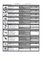 Isotek Preisliste - Erni Hifi