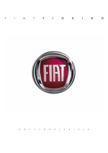 Fiat Fiorinon käyttöohjekirja - Delta