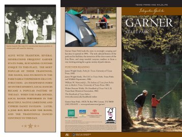 Interpretive Guide to Garner State Park - Texas Parks & Wildlife ...