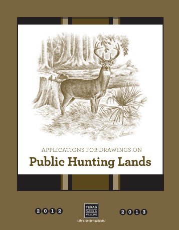 Special Drawing and Regular Permit Hunting Opportunities