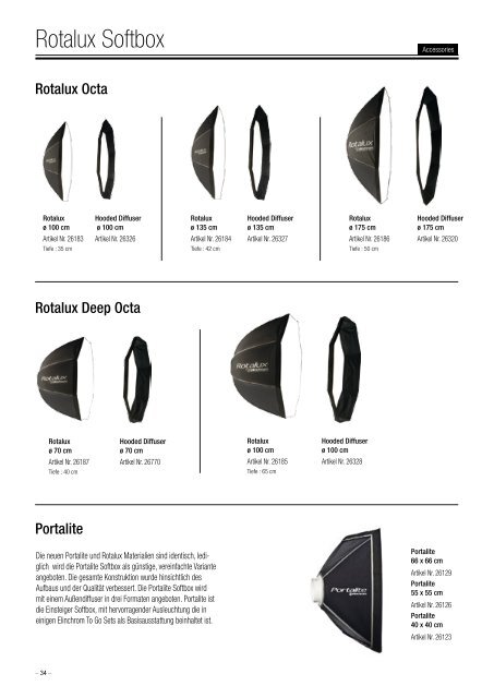 Elinchrom Katalog - Blende7