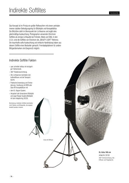 Elinchrom Katalog - Blende7