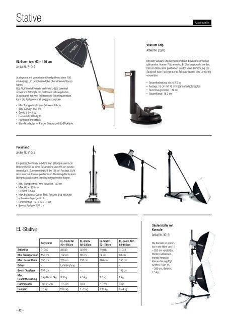 Elinchrom Katalog - Blende7