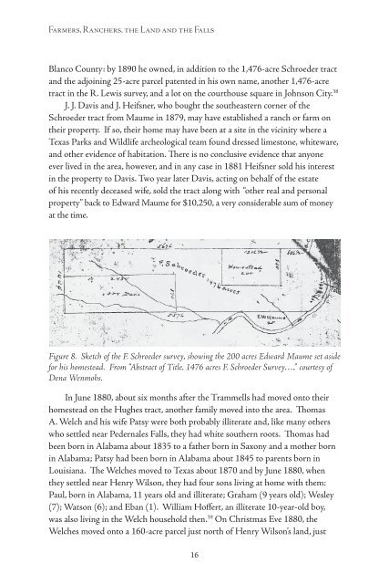Farmers, Ranchers, the Land and the Falls - Texas Parks & Wildlife ...