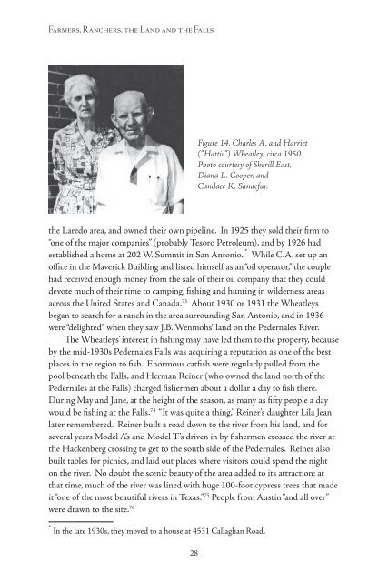 Farmers, Ranchers, the Land and the Falls - Texas Parks & Wildlife ...