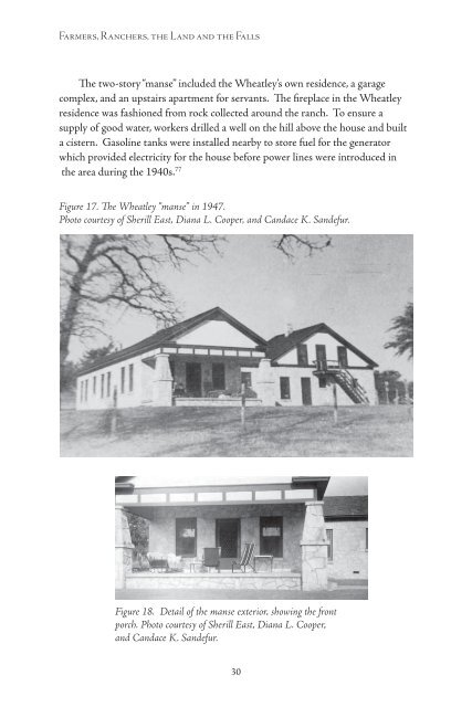 Farmers, Ranchers, the Land and the Falls - Texas Parks & Wildlife ...