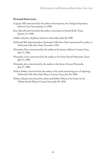 Farmers, Ranchers, the Land and the Falls - Texas Parks & Wildlife ...