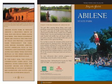 Interpretive Guide to Abilene State Park - Texas Parks & Wildlife ...