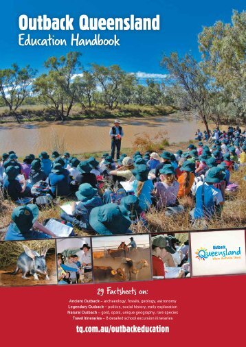 Outback Queensland Education Handbook - Tourism Queensland