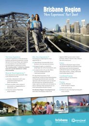 Brisbane Region - Tourism Queensland