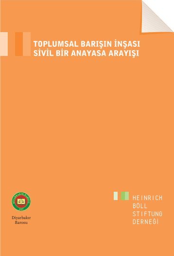 Toplumsal BarÄ±ÅÄ±n Ä°nÅasÄ± - Heinrich BÃ¶ll Stiftung DerneÄi