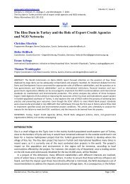 The Ilisu Dam in Turkey and the Role of Export Credit Agencies and ...