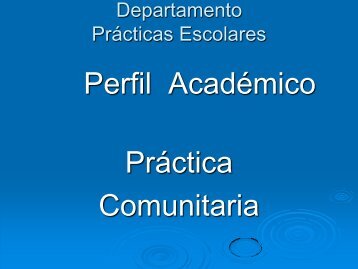 PrÃ¡ctica Comunitaria - Escuela Nacional de Trabajo Social - UNAM