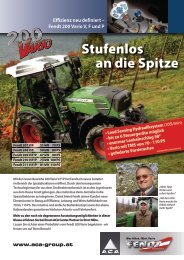 Fendt 200 Vario V, F und P - ACA Group