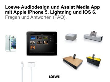 Loewe Audiodesign Und Assist Media App Mit Apple