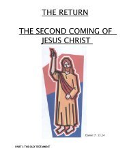 the return the second coming of jesus christ - Tracts.com