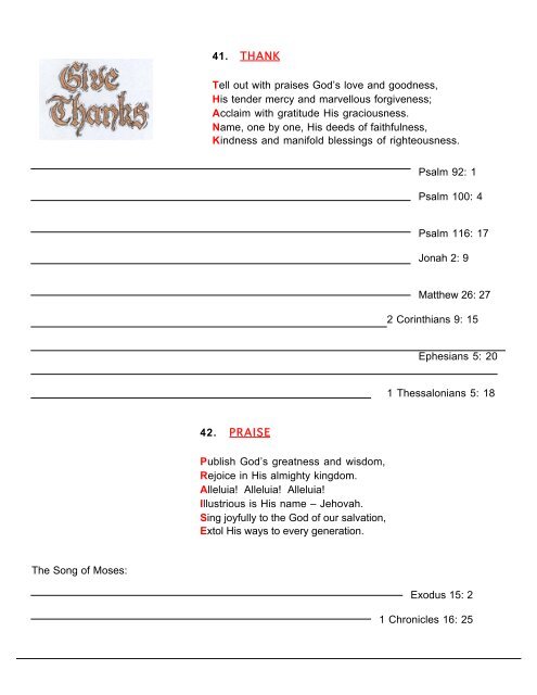 CHRISTIAN ACROSTIC POEMS 4 U INTRODUCTION ... - Tracts.com