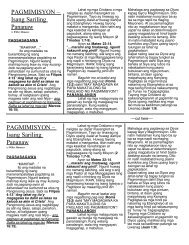 Pagmimisyon.cwk (DR) - Tracts.com