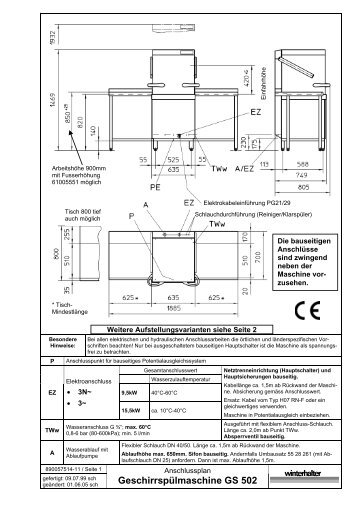 Anschlussplan GS 502