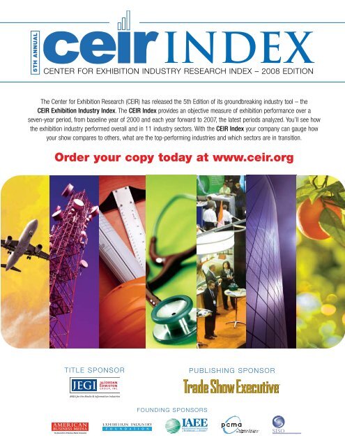 the June 2008 Issue in PDF Format - Trade Show Executive