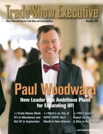 the November 2010 Issue in PDF Format - Trade Show Executive