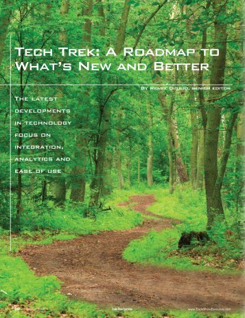 Tech Trek: A Roadmap to What's New and Better - Trade Show ...