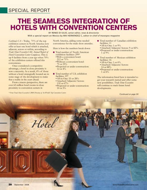 the September 2008 Issue in PDF Format - Trade Show Executive