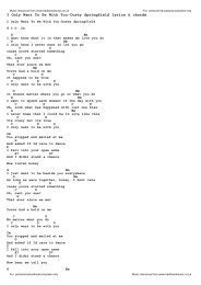 I Only Want To Be With You-Dusty Springfield lyrics & chords