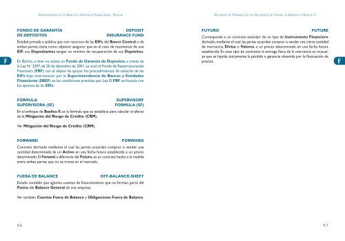 Glosario de TÃ©rminos de los Acuerdos de Capital de Basilea I y ...