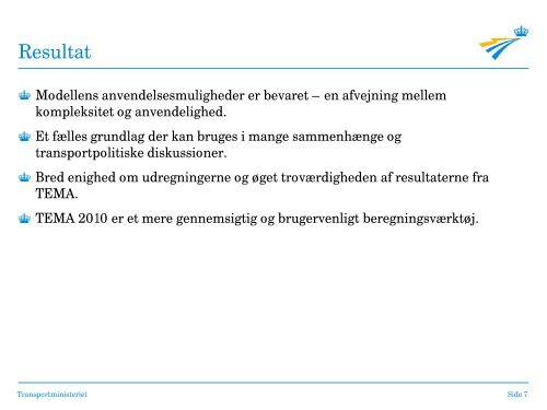 Tine Lund Jensen, Transportministeriet - Trafikdage.dk