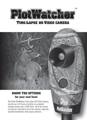 Moultrie D-444 Owner's Manual - Trail Camera Moultrie D-444 Owner's Manual - Trail Camera