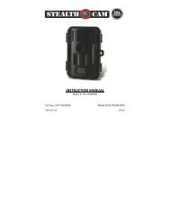 Stealth Cam Unit Ops Owner's Manual - Trail Camera