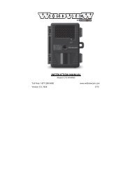 Wildview TK-40 Owner's Manual - Trail Camera