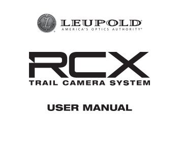 USER MANUAL - Trail Camera