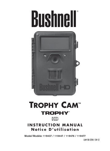 TROPHY CAMâ¢ - Trailcampro.com - Trail Camera