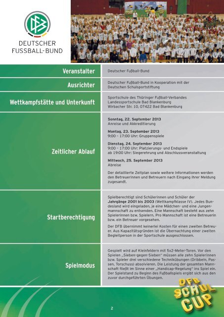 Ausschreibung DFB-Schul-Cup 2013 - Bildungsserver Berlin ...