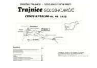 Cenik-katalog 2013 (pdf) - Trajnice Golob - KlanÄiÄ