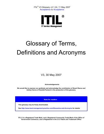 ITIL V3 Glossary.pdf - Trainning