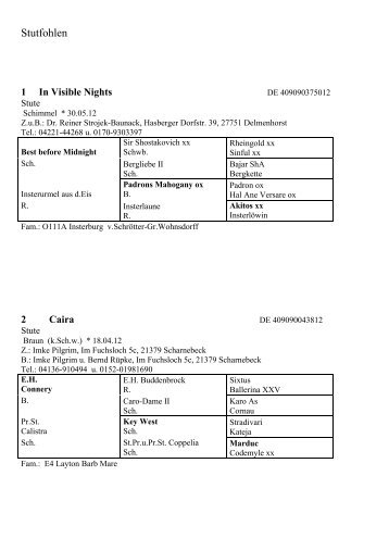 Katalog (pdf) - Trakehner Verband