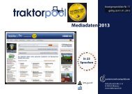 Mediadaten 2013 - Traktorpool.de