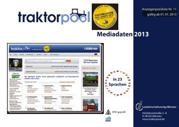 Mediadaten 2013 - Traktorpool.de