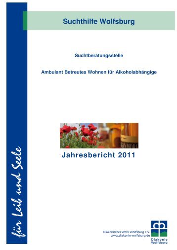 Jahres- und Sachbericht 2011 Fachstelle für ... - Diakonie Wolfsburg