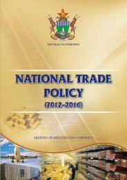 National Trade Policy Document 2012 - tralac â trade law centre