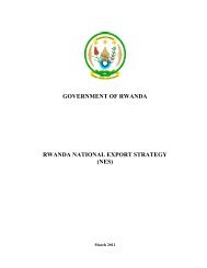 rwanda national export strategy - minicom