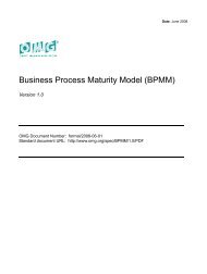 Business Process Maturity Model, BPMM 1.0 - CSP AG