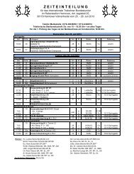 Zeiteinteilung (pdf) - Trakehner Verband