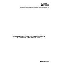 Informe de AutoevaluaciÃ³n correspondiente al cierre del ... - Inea