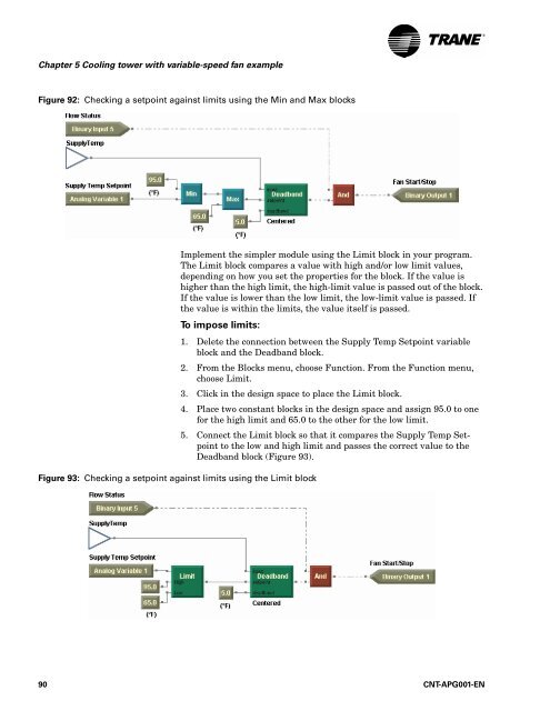 Applications Guide Tracer Graphical Programming - Trane