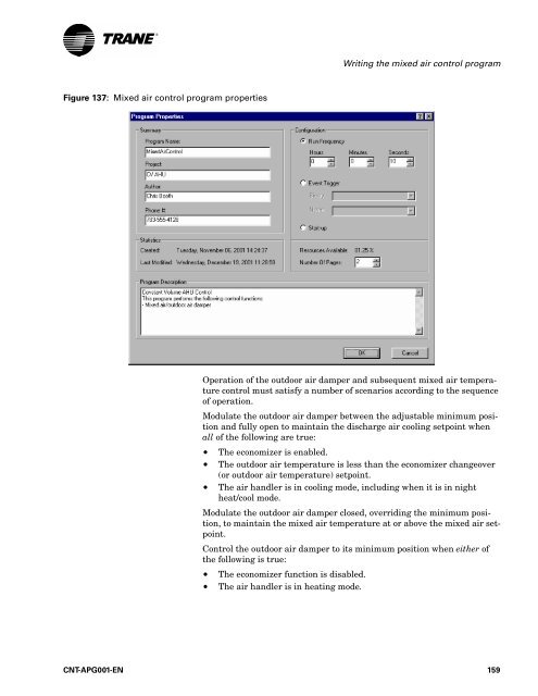 Applications Guide Tracer Graphical Programming - Trane